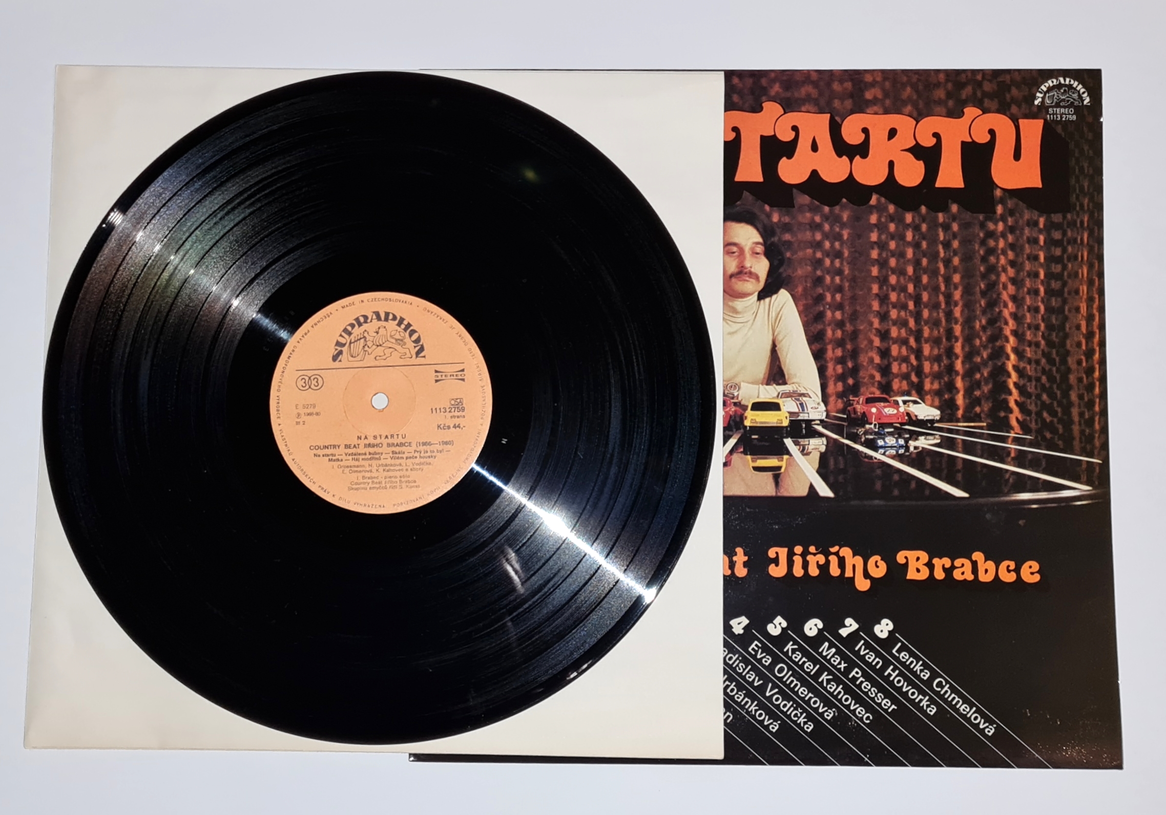 Country Beat Jiřího Brabce – Na Startu (1966 - 1980) 1981 VG+, VYPRANÁ Vinyl (LP)