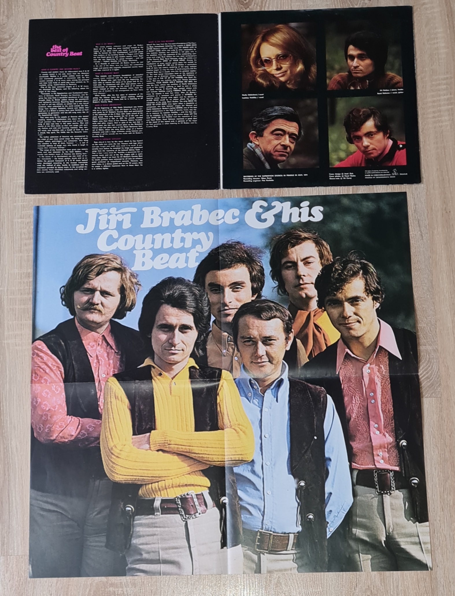 The Best Of Country Beat 1972 VG+, VYPRANÁ Vinyl (LP + plakát)