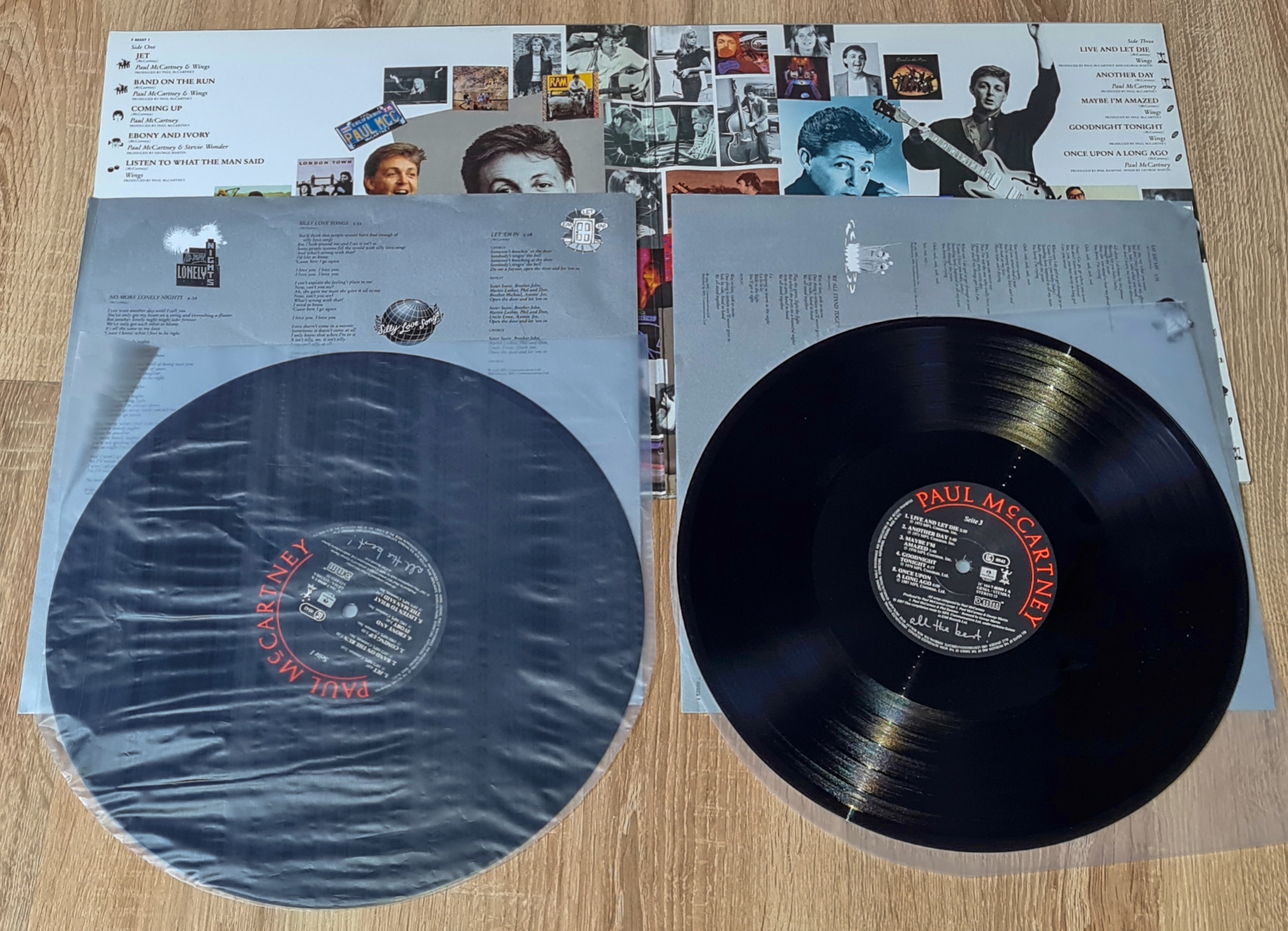 Paul McCartney – All The Best ! 1987 G, VYPRANÉ Vinyl (2LP)