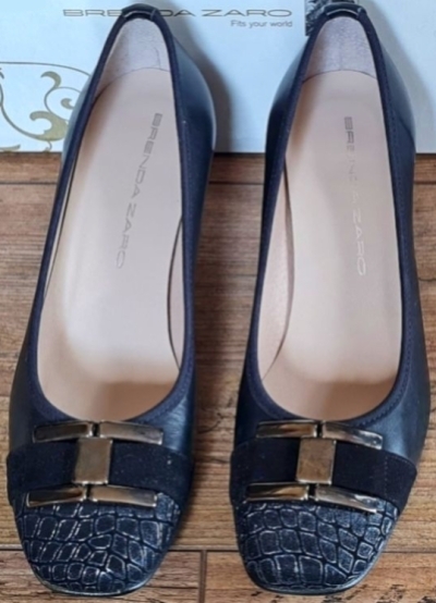 BRENDA ZARO Dámské lodičky na podpatku F1045, Velikost: 36,5 Výprodej 