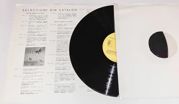 Valentin Gheorghiu – Mozart / Schubert / Chopin – Recital De Pian 1966 NM, VYPRANÁ Vinyl (LP)