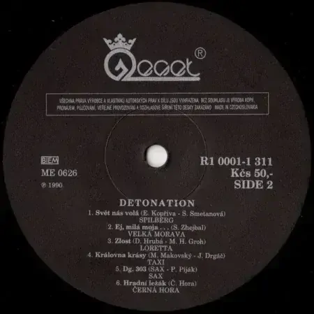 Various – Detonation 1990 NOVÁ, NEHRANÁ Vinyl (LP)