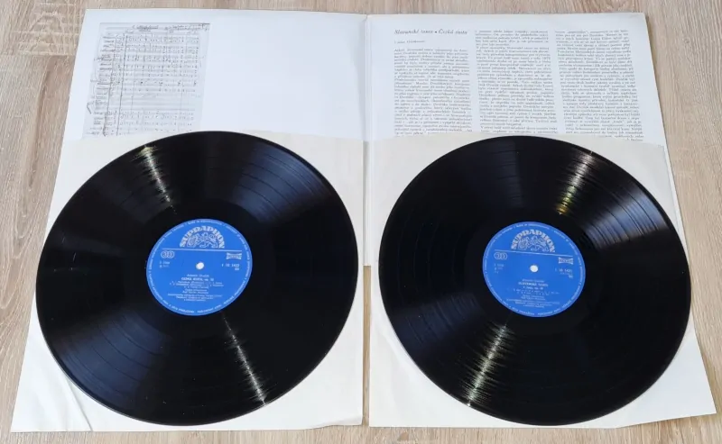Antonín Dvořák - Česká Filharmonie, Václav Neumann – Slovanské Tance / Česká Suita 1972 EX, VYPRANÉ Vinyl (2LP)