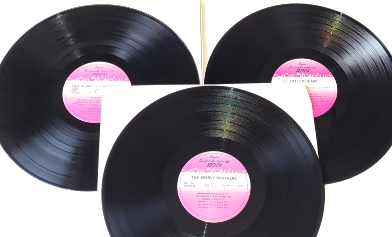 Various – The Story Of Rock 'n' Roll 1981 EX, VYPRANÉ Vinyl (Box Set 3LP)