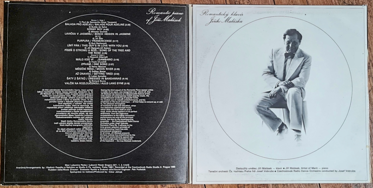 Jiří Malásek – Romantický Klavír Jiřího Maláska (3) 1980 EX, VYPRANÁ Vinyl (LP)