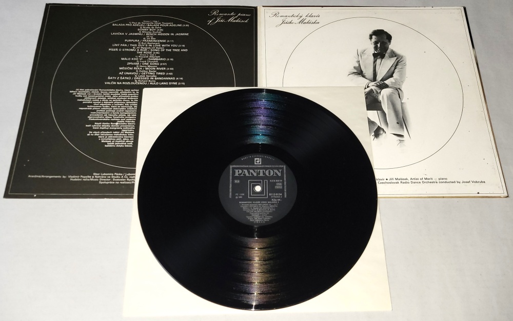 Jiří Malásek – Romantický Klavír Jiřího Maláska (3) 1980 NM, VYPRANÁ Vinyl (LP + příloha)