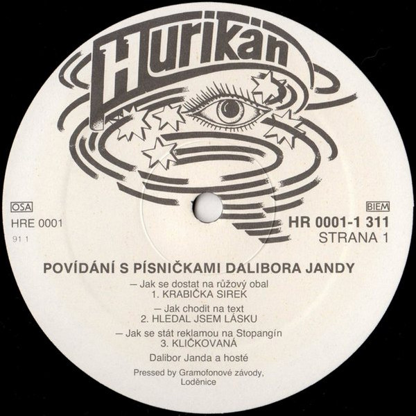 Dalibor Janda – Povídání S Písničkami (Živě) 1990 NOVÁ, NEHRANÁ Vinyl (LP)