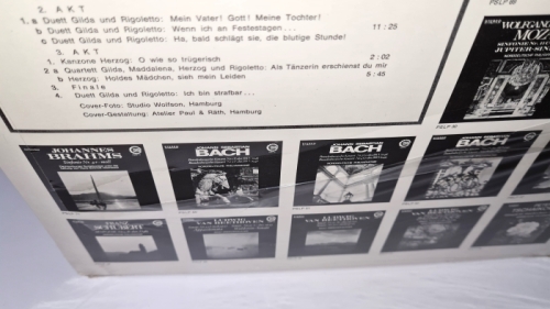 Giuseppe Verdi - Norddeutsche Philharmonie – Rigoletto (Querschnitt) NOVÁ, NEHRANÁ Vinyl (LP)