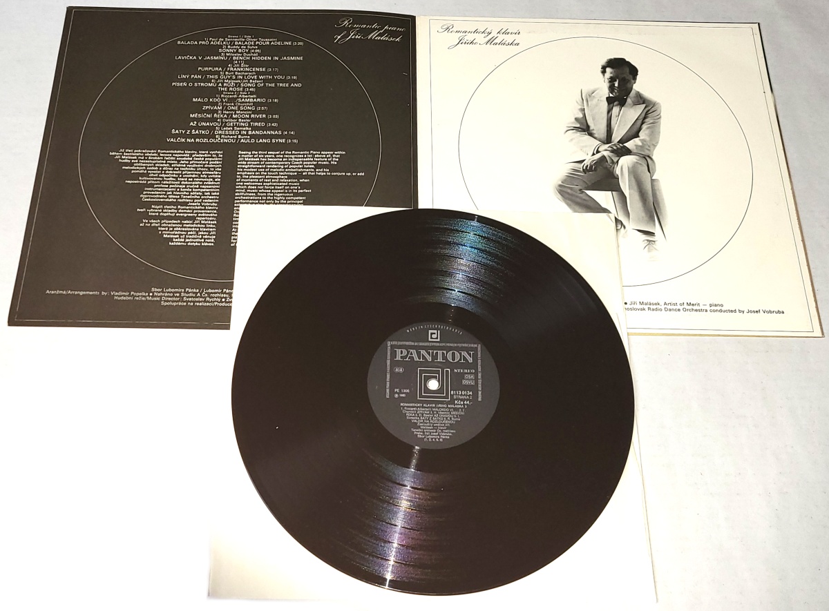 Jiří Malásek – Romantický Klavír Jiřího Maláska (3) 1980 VG, VYPRANÁ Vinyl (LP)
