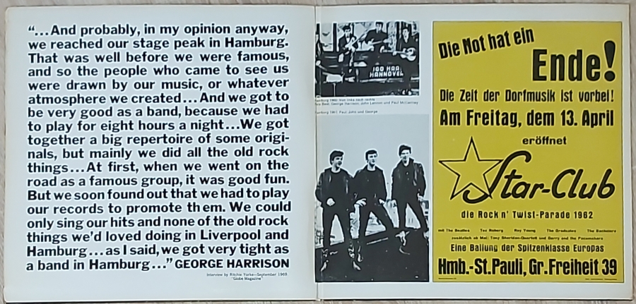 The Beatles And Tony Sheridan – In The Beginning 1977 EX, VYPRANÉ Vinyl (2LP)