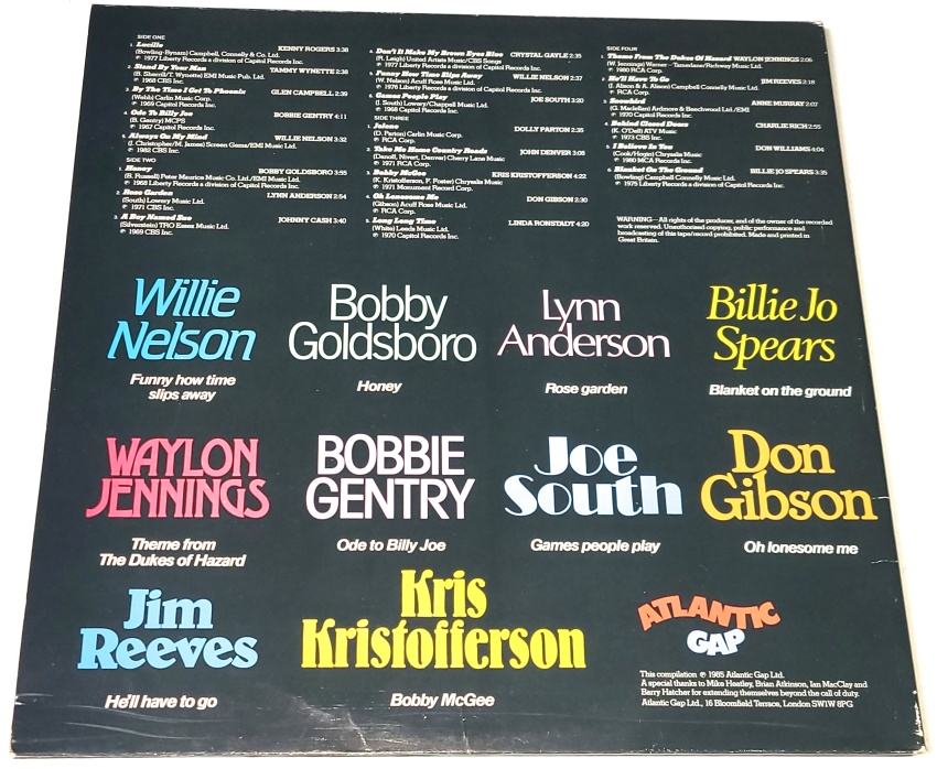 Various – Country's Greatest Hits 1985 EX, VYPRANÉ Vinyl (2LP)