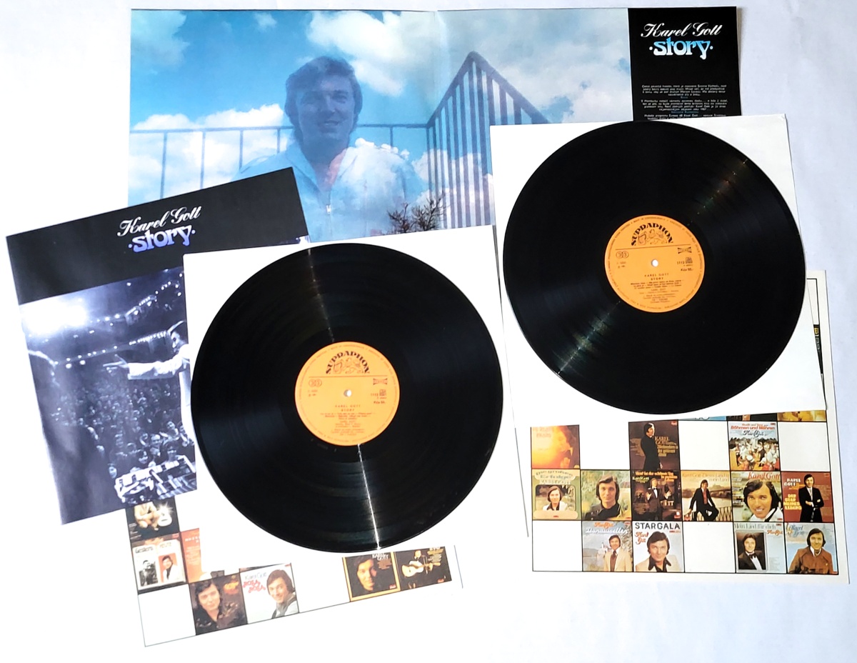 Karel Gott – Story 1981 EX, VYPRANÉ Vinyl (2LP + příloha)
