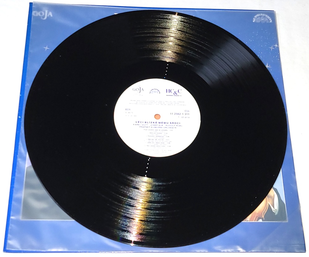 Karel Gott, Josef Suk, Rudolf Rokl, Pražský Komorní Orchestr – Věci Blízké Mému Srdci 1993 NOVÁ, NEHRANÁ Vinyl (LP)