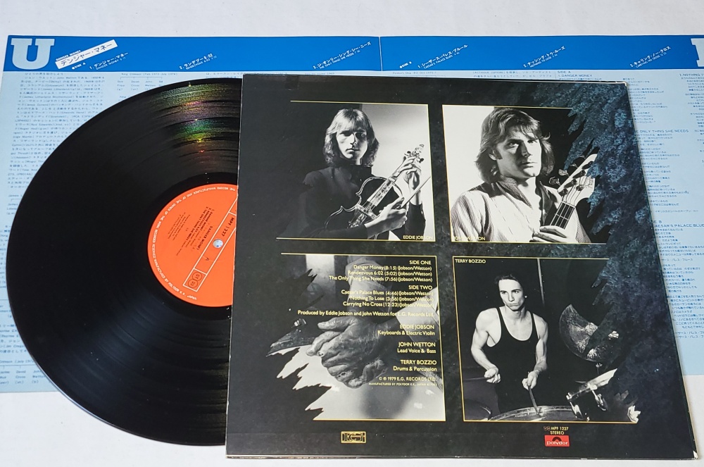 UK – Danger Money 1979 EX, VYPRANÁ Vinyl (LP + příloha)