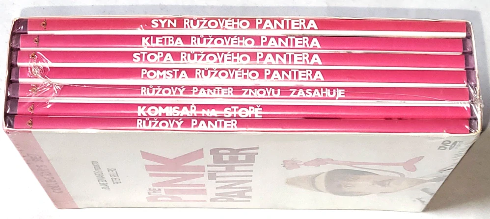 Růžový panter: Kolekce Box Set 7DVD (nové, zatavené)