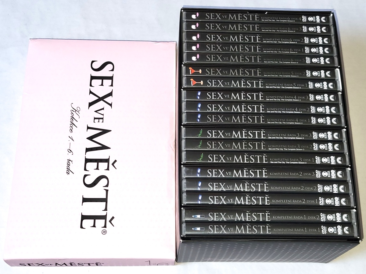 SEX VE MĚSTĚ Sezóny 1 - 6 Kompletní seriálová Kolekce
