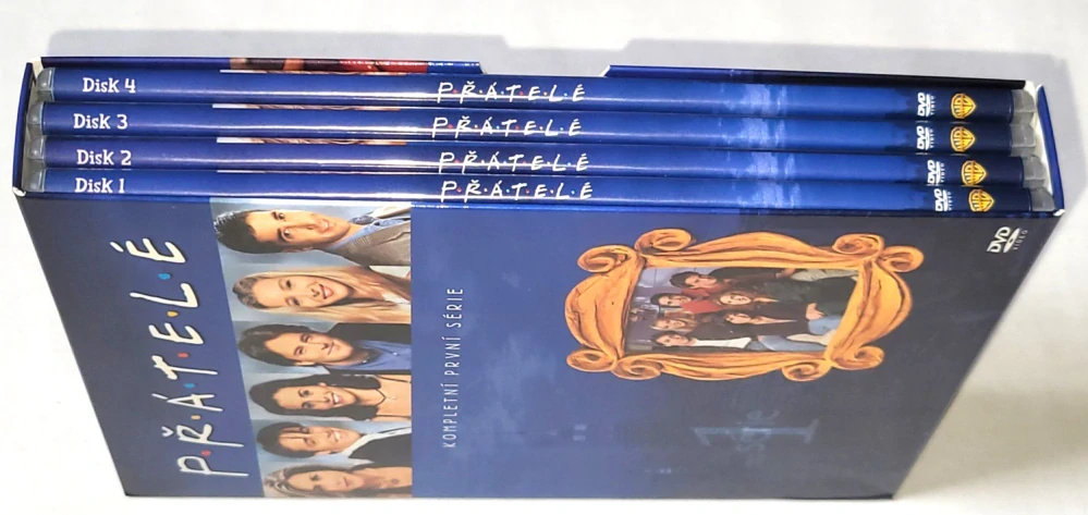 Přatele - Kompletní 1. série 4DVD BOX Set