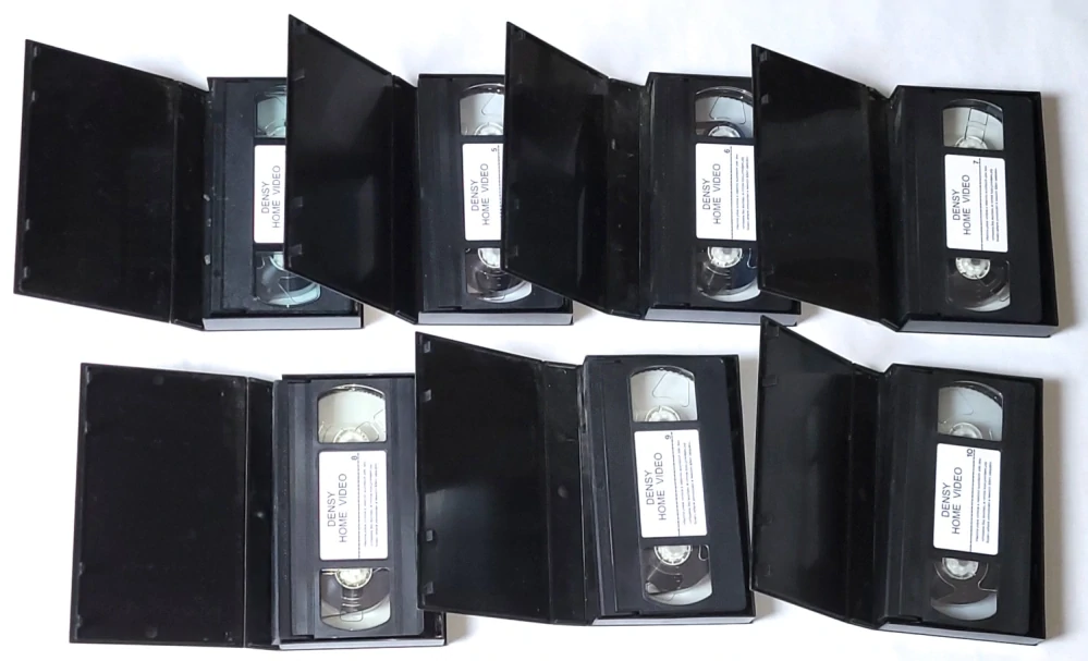 Set filmů dle romanů Karla Maye 7ks / VHS kazety 3ks