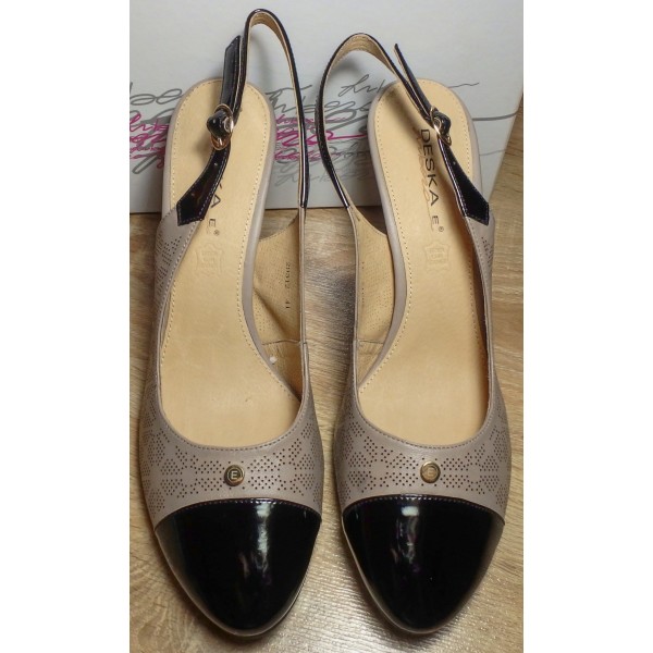 Dámské lodičky na podpatku DESKA 29313, Velikost: 41 Výprodej