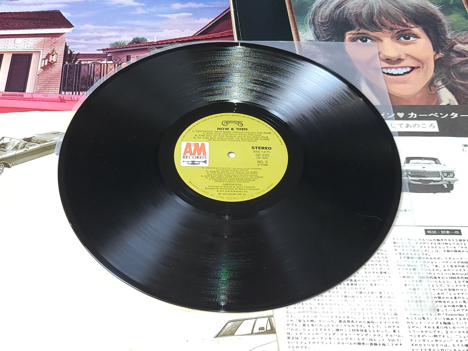 Carpenters – Now & Then 1973 VG+, VYPRANÁ Vinyl (LP)
