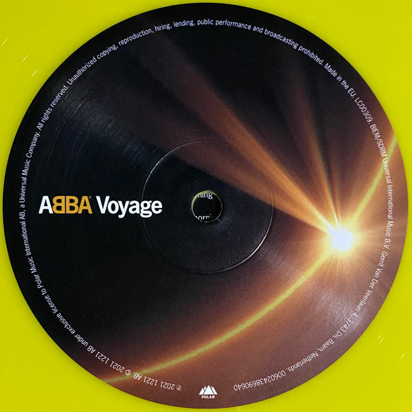 ABBA – Voyage 2021 Limited Yellow LP NOVÉ, NEHRANÉ