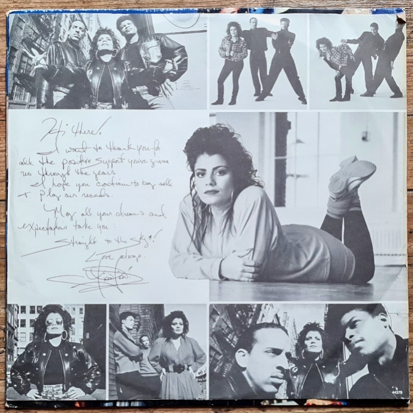 Lisa Lisa & Cult Jam – Straight To The Sky 1989 VG+, VYPRANÁ Vinyl (LP)