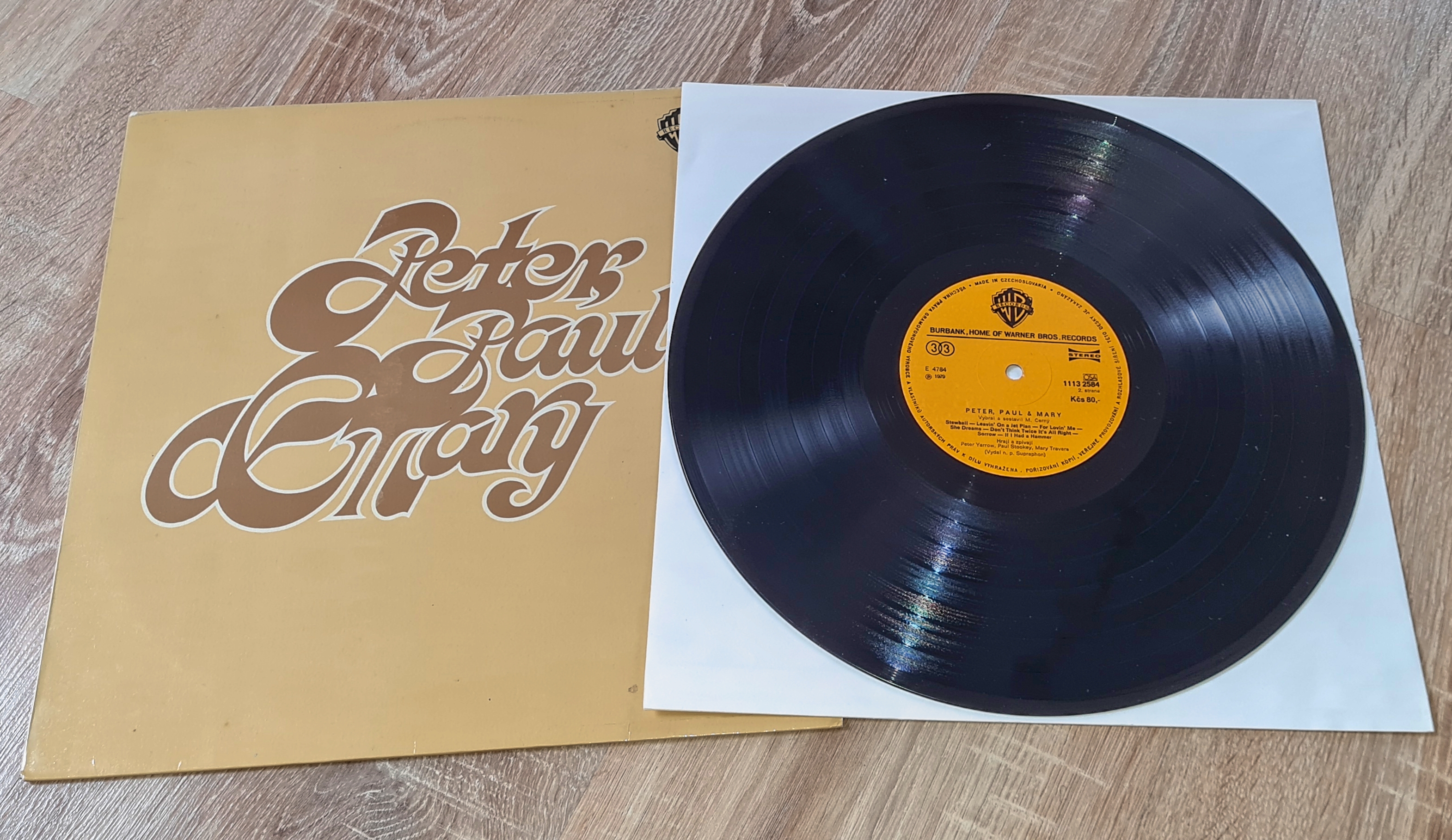 Peter, Paul & Mary – Greatest Hits 1979 VG+, VYPRANÁ Vinyl (LP)