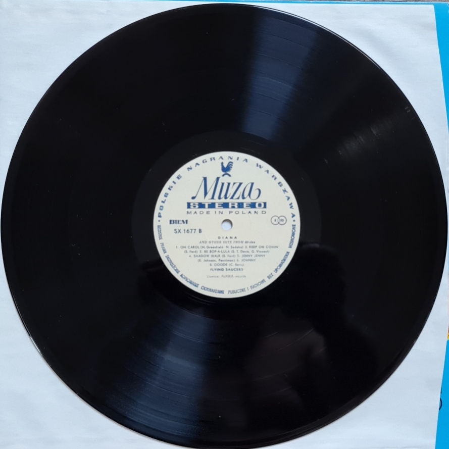 Flying Saucers – Diana And Other Hits From 60-ties 1978 VG+, VYPRANÁ Vinyl (LP)