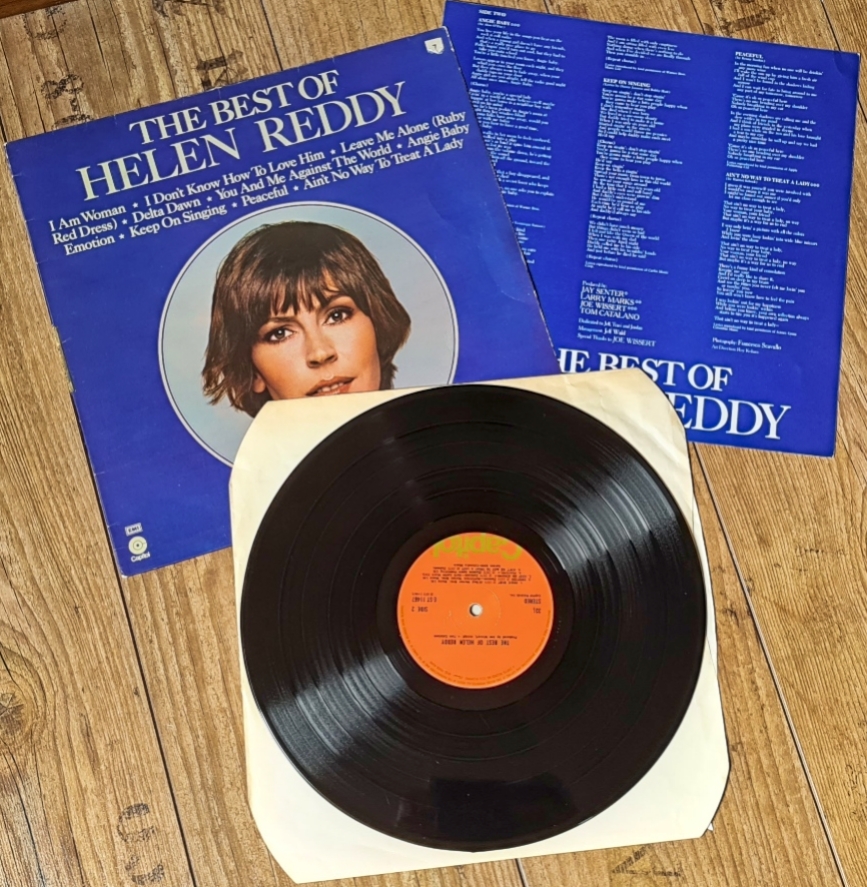 Helen Reddy – The Best Of Helen 1976 VG, VYPRANÁ Vinyl (LP)