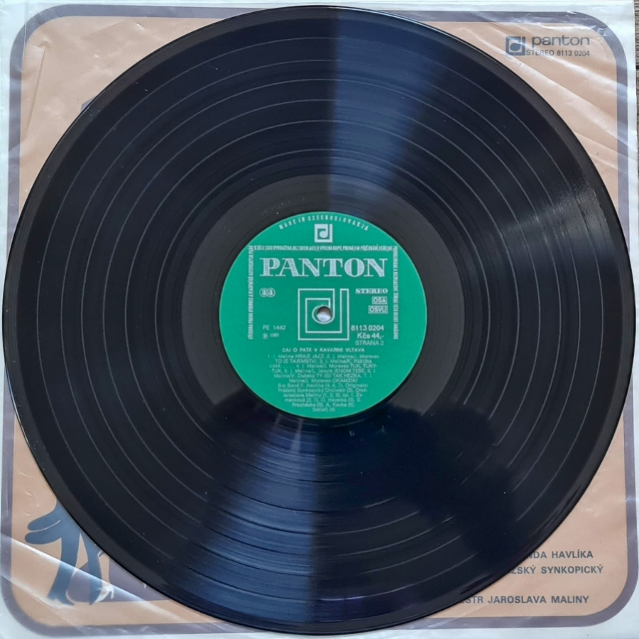 Big Band Ferdinanda Havlíka ‎– Čaj O Páté V Kavárně Vltava 1981 VG+, VYPRANÁ Vinyl (LP)