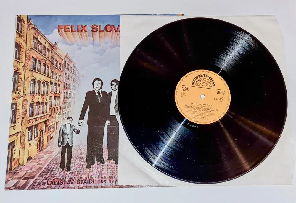 Felix Slováček, Ladislav Štaidl Se Svým Orchestrem – Felix Slováček III. 1976 VG, VYPRANÁ Vinyl (LP)