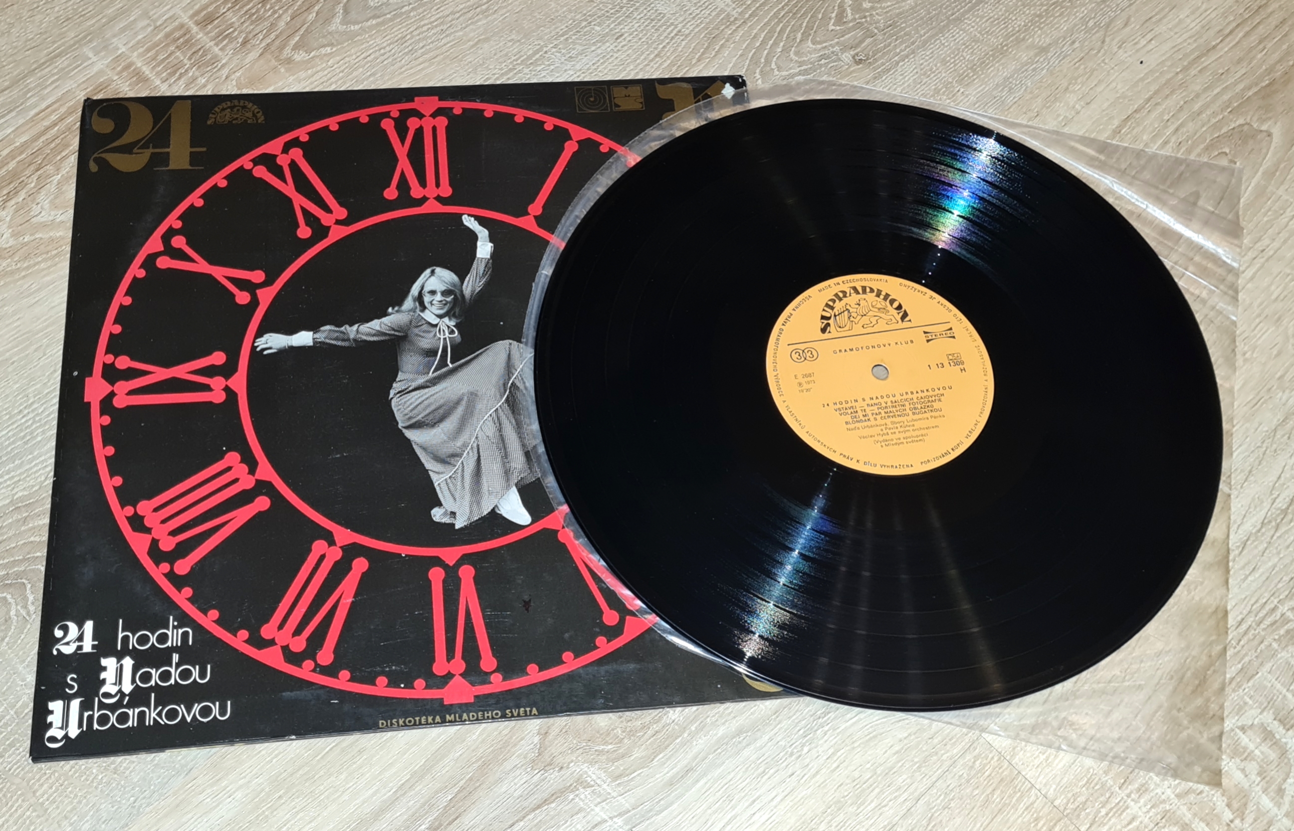 Naďa Urbánková – 24 Hodin S Naďou Urbánkovou 1973 VG, VYPRANÁ Vinyl (LP)