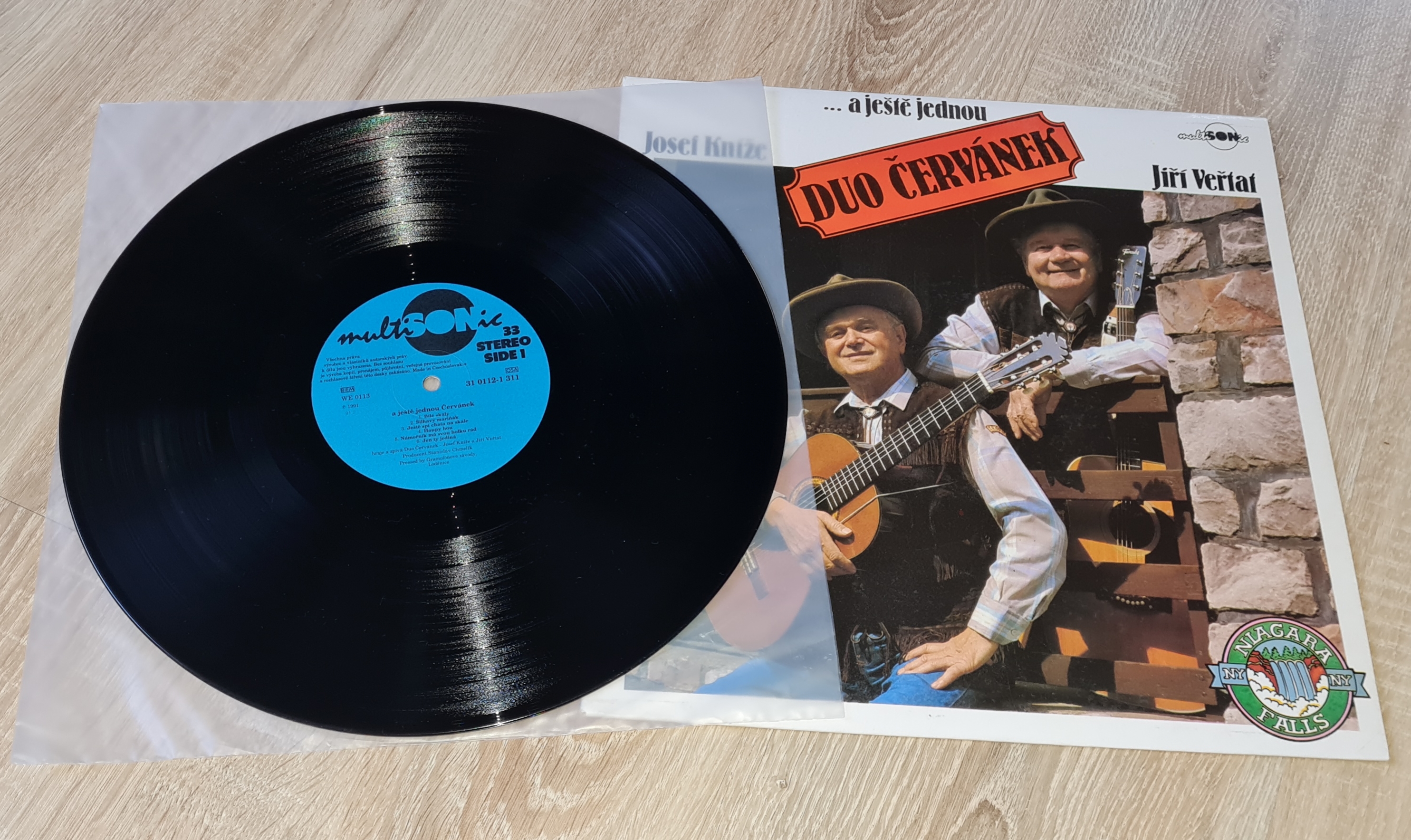Duo Červánek, Josef Kníže, Jiří Veřtat – ...A Ještě Jednou 1991 VG+, VYPRANÁ Vinyl (LP)