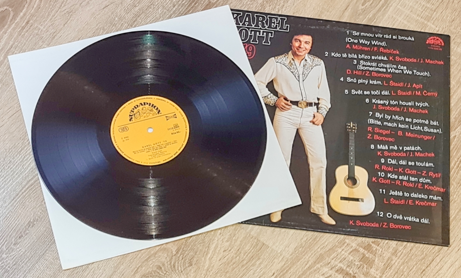 Karel Gott – Karel Gott '79 1979 VG+, VYPRANÁ Vinyl (LP)