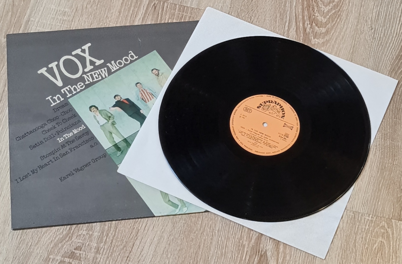 VOX, Karel Vágner Group – In The New Mood 1985 VG+, VYPRANÁ Vinyl (LP)