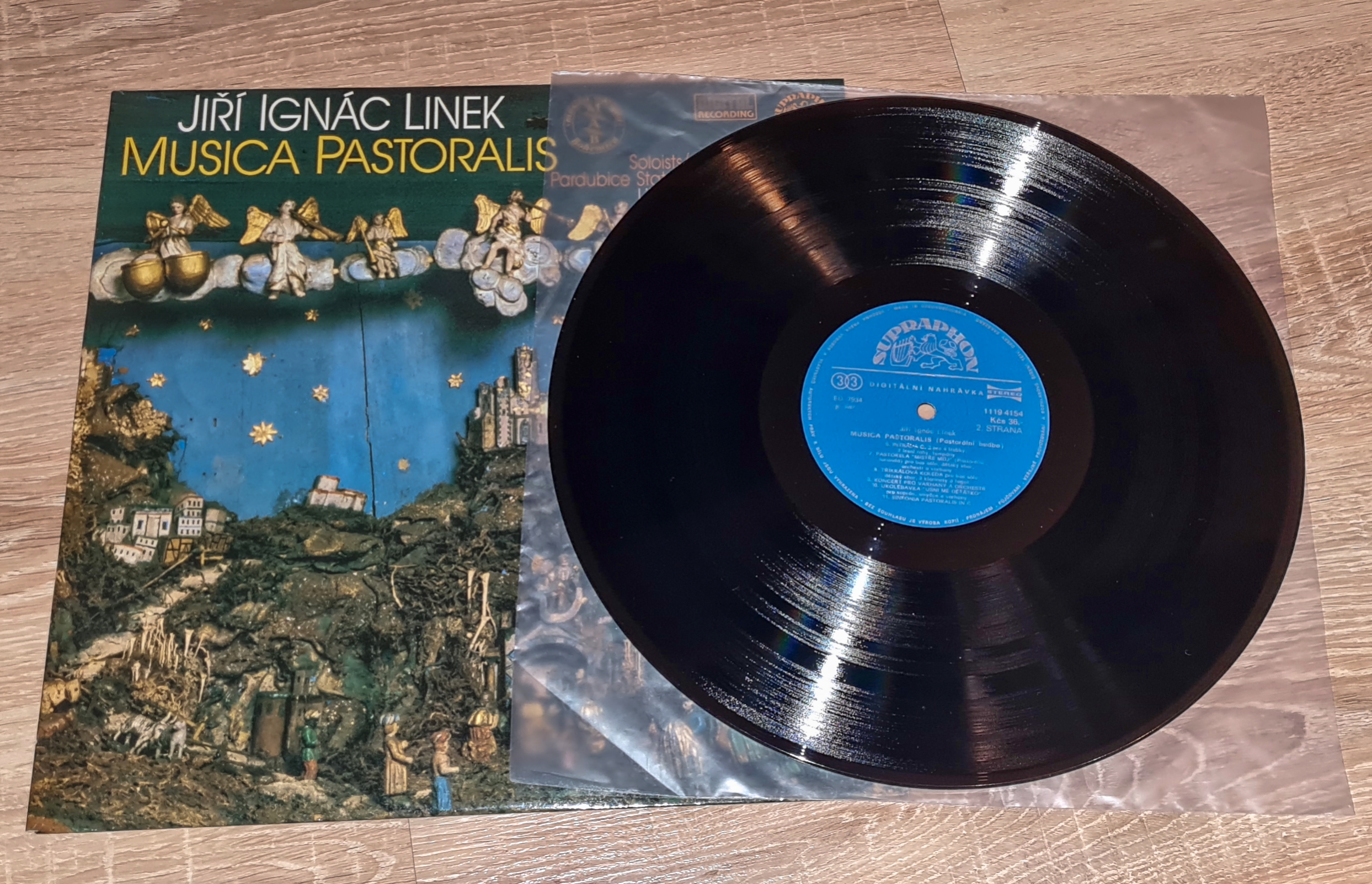Jiří Ignác Linek - Pardubice State Chamber Orchestra, Libor Hlaváček – Musica Pastoralis 1987 VG+, VYPRANÁ Vinyl (LP)