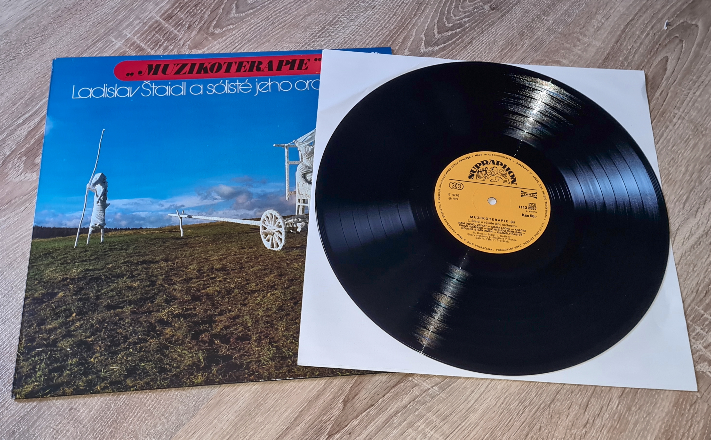 Ladislav Štaidl A Sólisté Jeho Orchestru – Muzikoterapie 3 1979 VG+, VYPRANÁ Vinyl (LP)