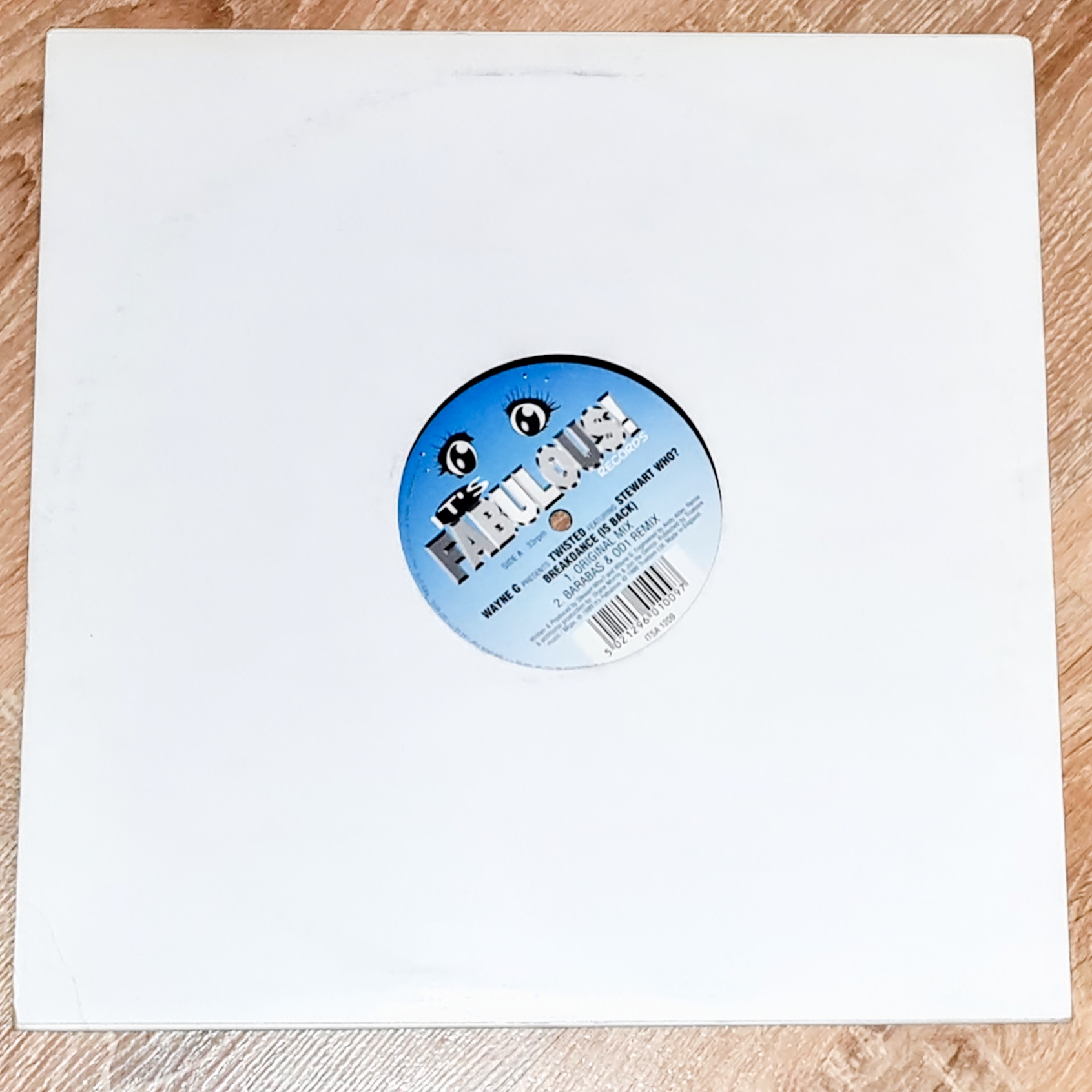 Wayne G Presents Twisted Featuring Stewart Who? – Breakdance (Is Back) 1999 Single VG+, VYPRANÁ Vinyl