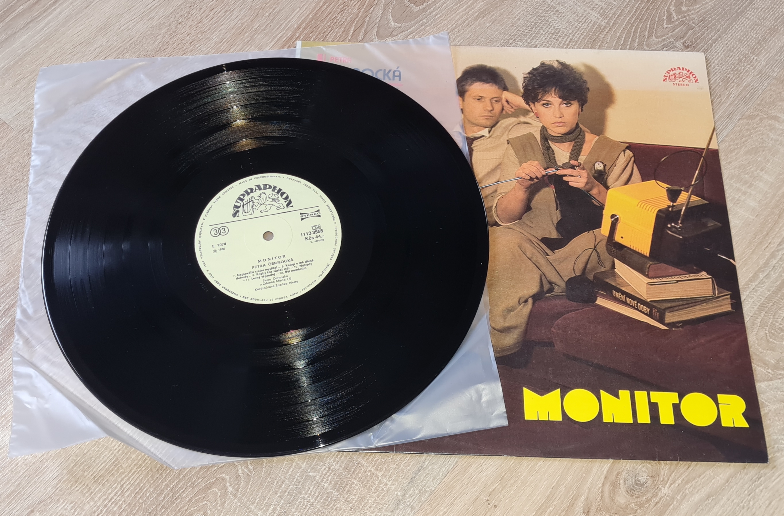 Petra Černocká - Kardinálové Zdeňka Merty – Monitor 1986 EX, VYPRANÁ Vinyl (LP)