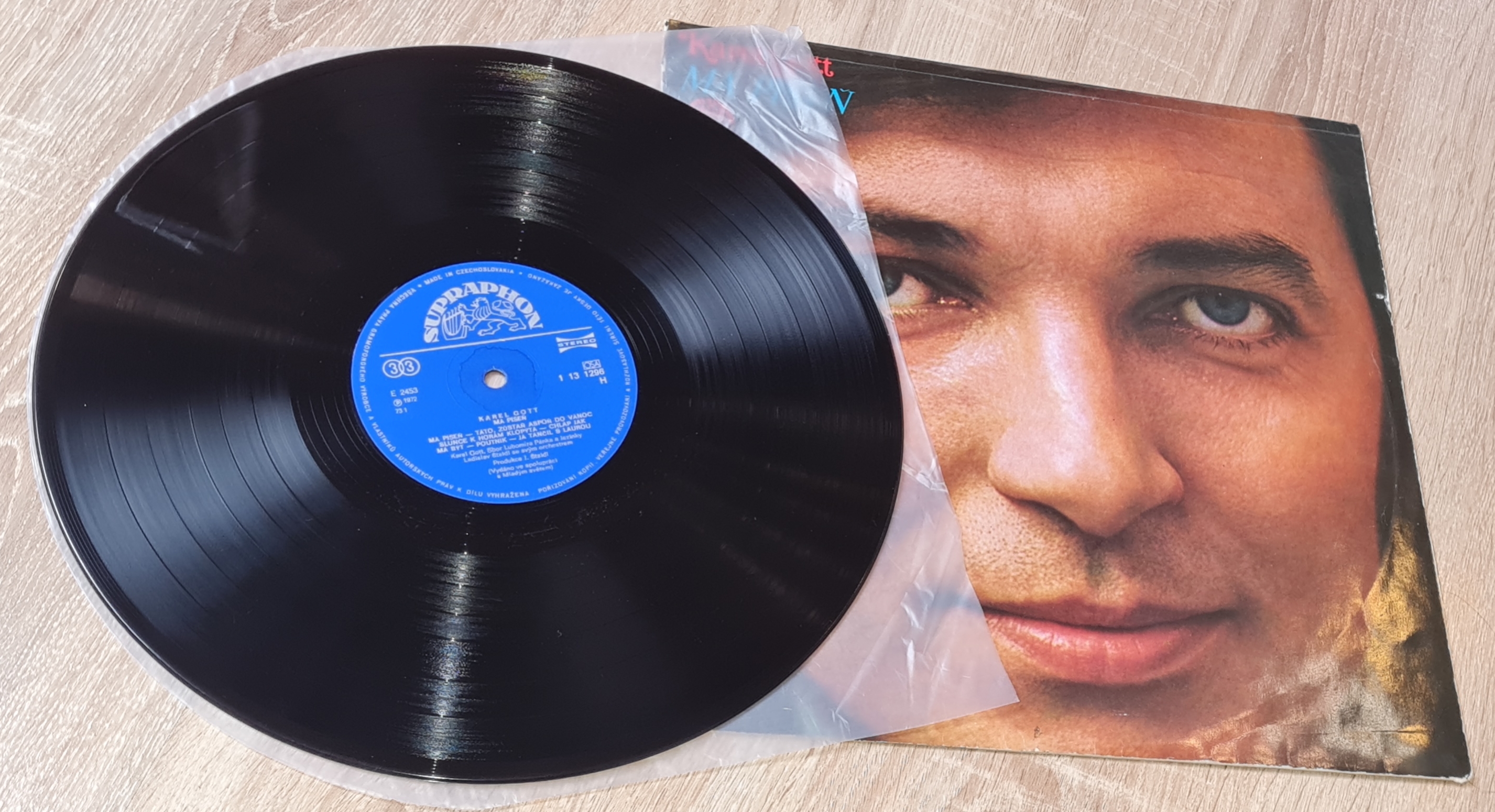 Karel Gott – Má Píseň 1972 VG+, VYPRANÁ Vinyl (LP)