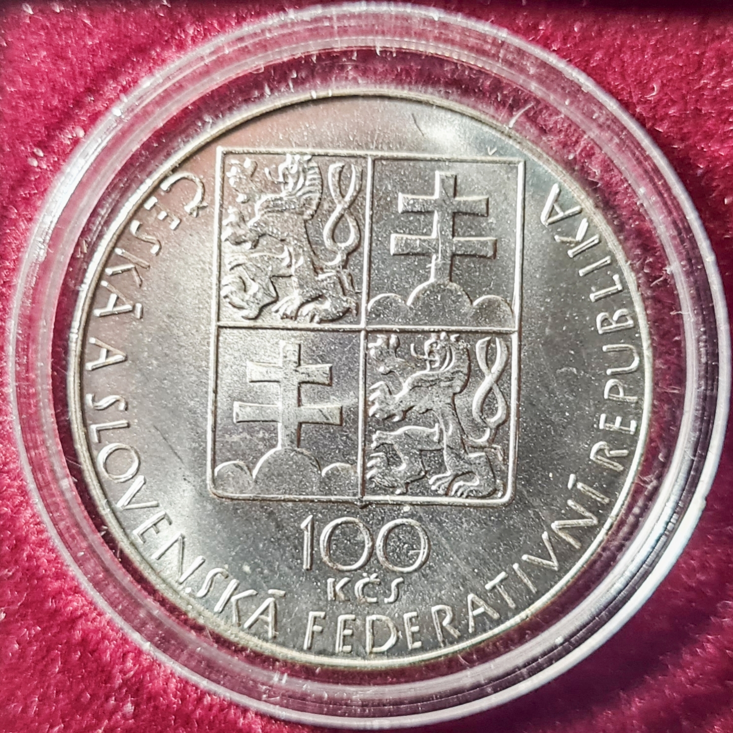 Ag 100 Koruna 1990, Bohuslav Martinů mince