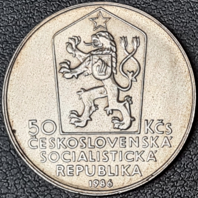 Ag 50 Koruna 1986, Městká památková rezervace Levoča mince