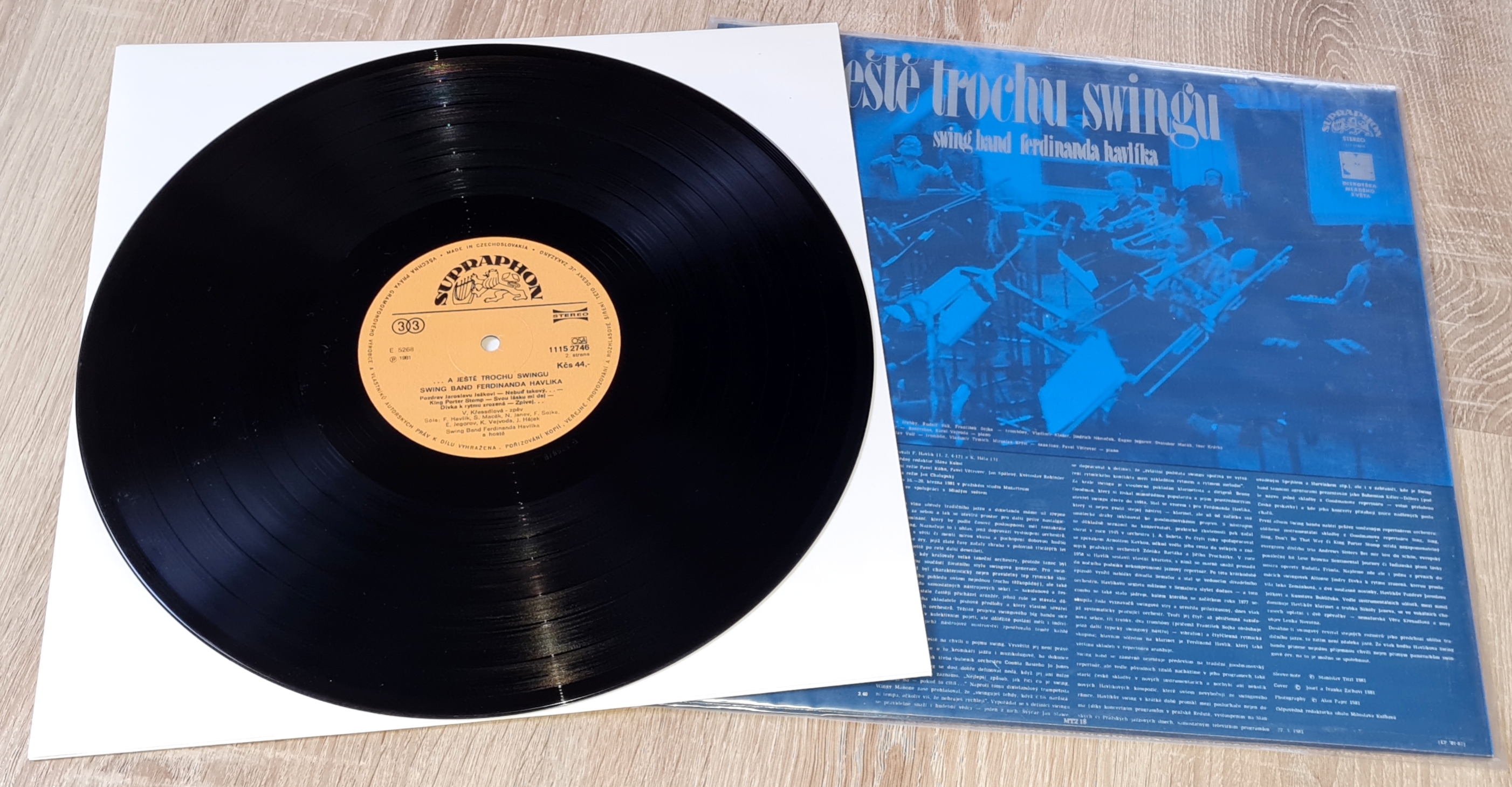 Swing Band Ferdinanda Havlíka – ...A Ještě Trochu Swingu 1981 VG+ Vinyl (LP)