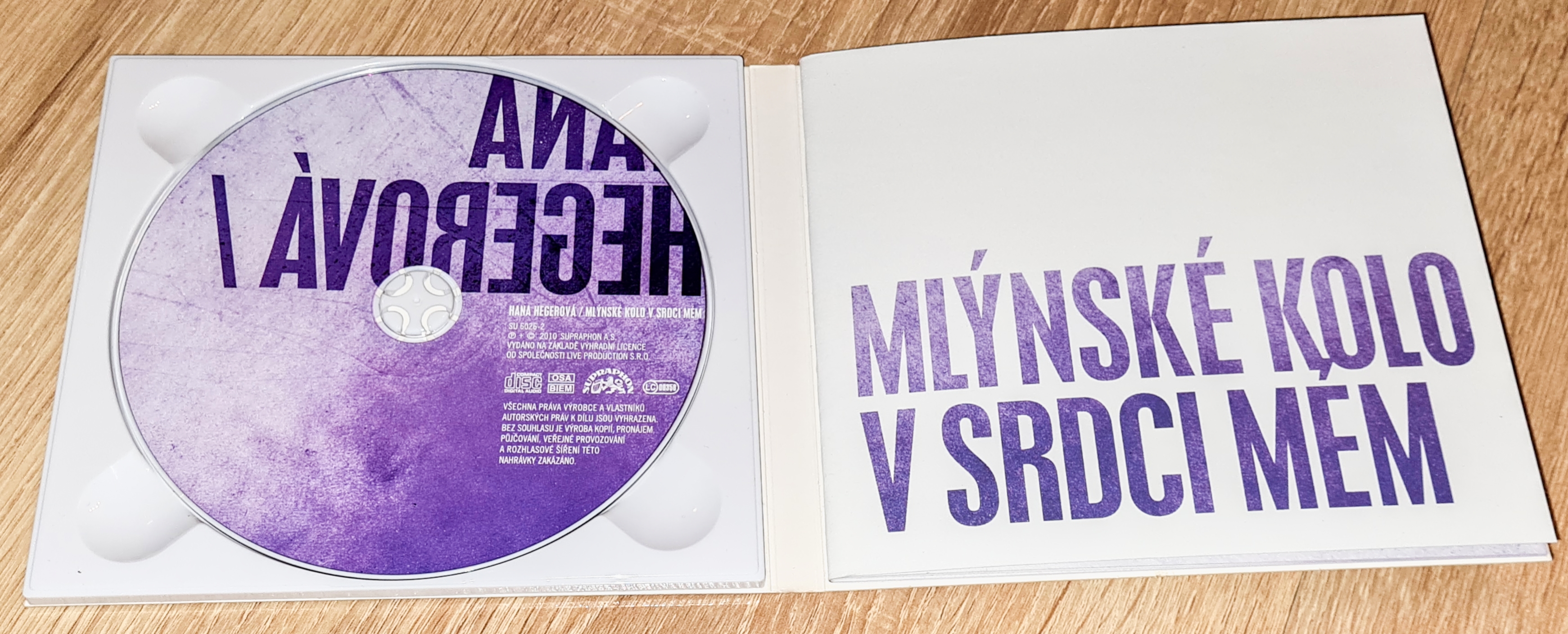 Hana Hegerová – Mlýnské Kolo V Srdci Mém 2010 CD