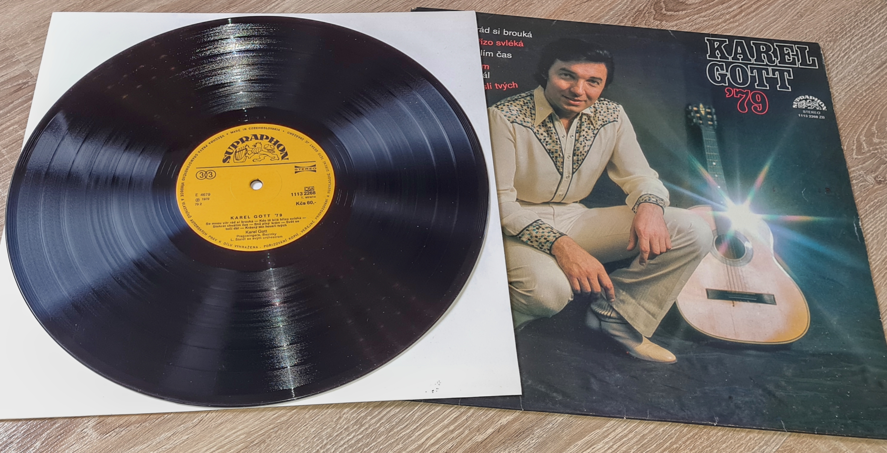 Karel Gott – Karel Gott '79 1979 VG, VYPRANÁ Vinyl (LP)