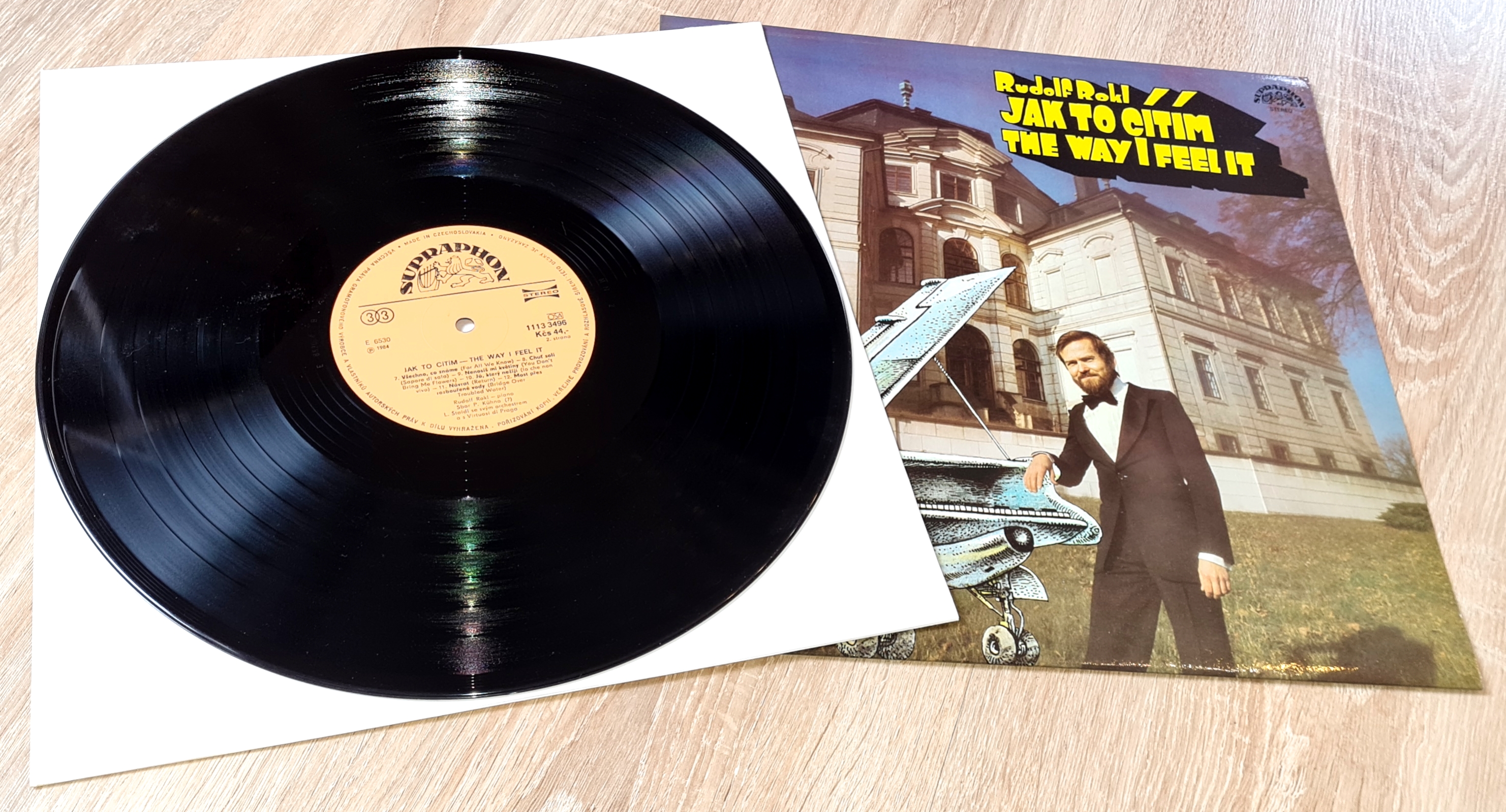 Rudolf Rokl – Jak To Cítím (The Way I Feel It) 1984 EX, VYPRANÁ Vinyl (LP)