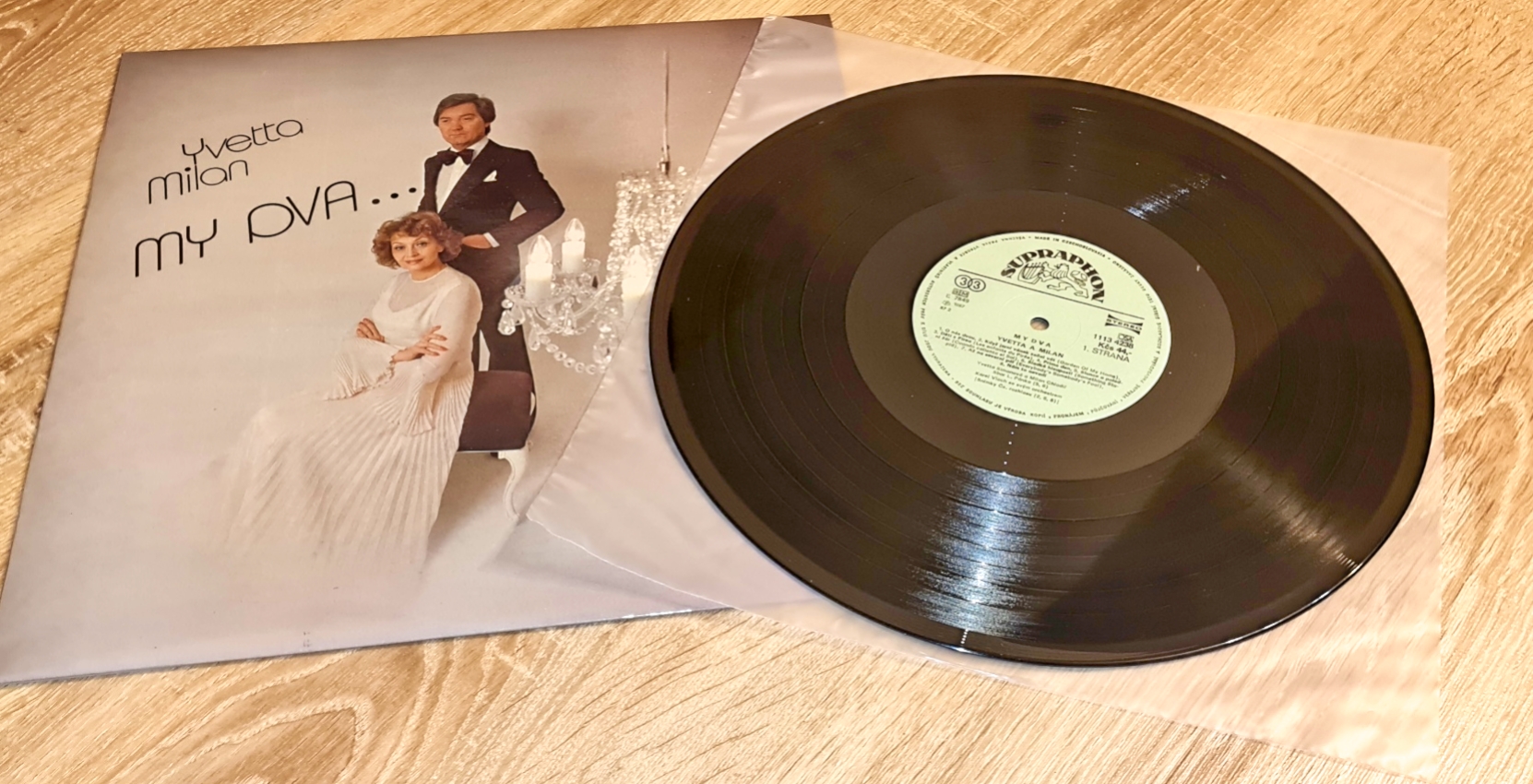 Yvetta, Milan – My Dva ... 1988 VG+, VYPRANÁ Vinyl (LP)