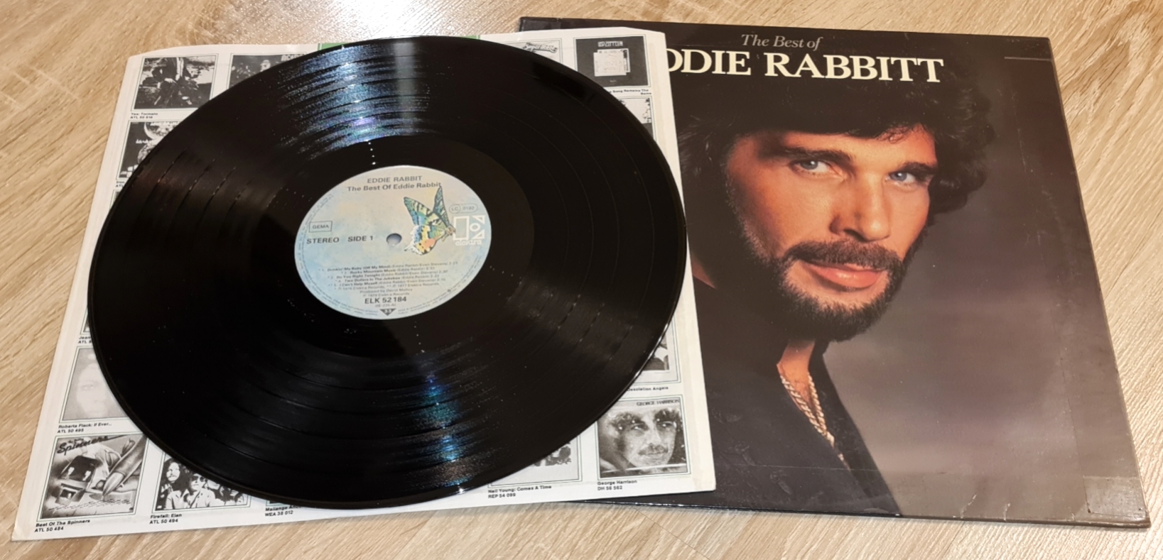 Eddie Rabbitt – The Best Of Eddie Rabbitt 1979 VG+, VYPRANÁ Vinyl (LP)