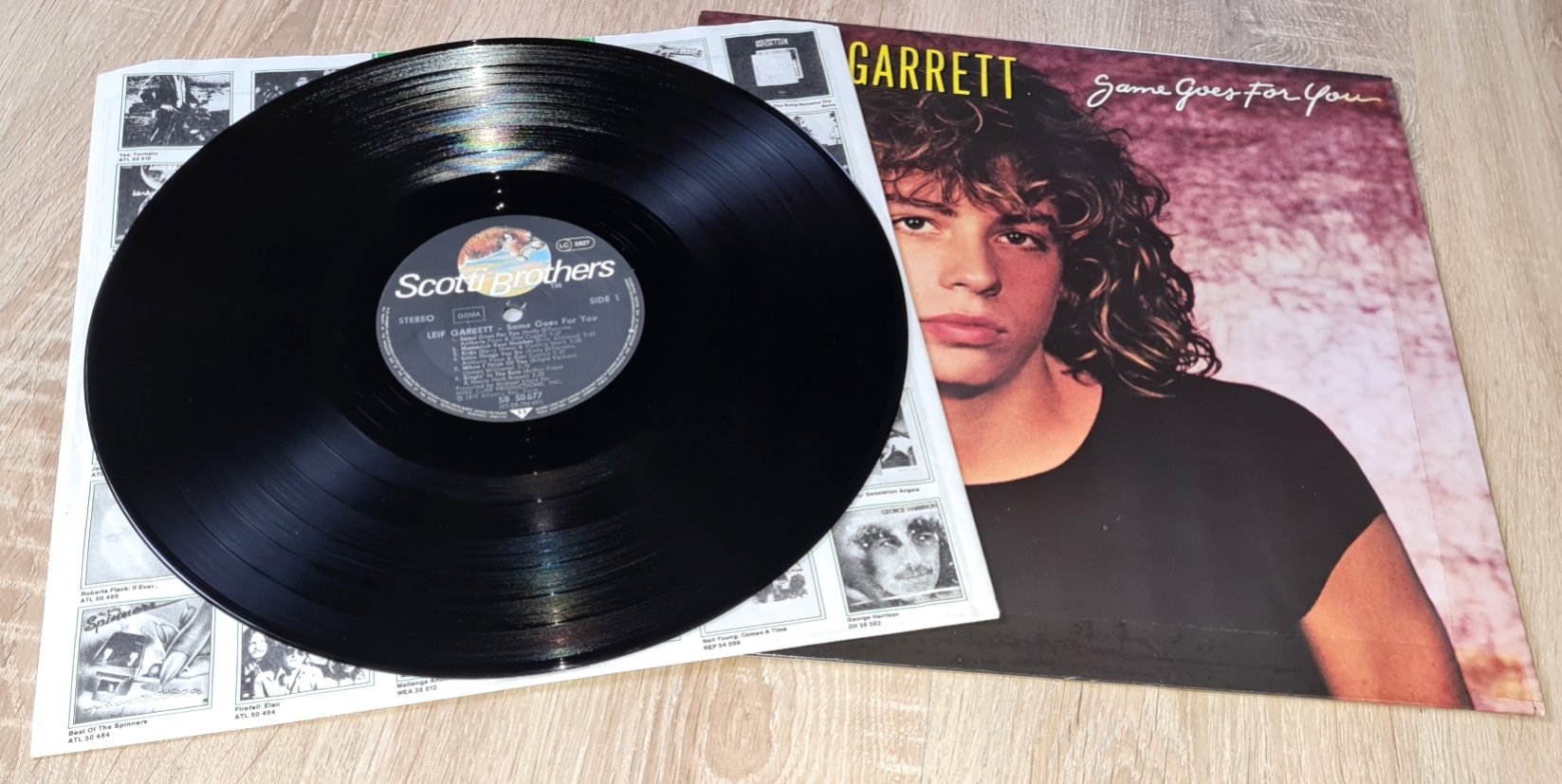 Leif Garrett – Same Goes For You 1979 EX, VYPRANÁ Vinyl (LP)