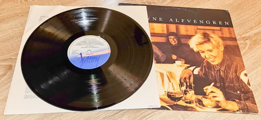 Susanne Alfvengren – Tidens Hjul 1988 VG, VYPRANÁ Vinyl (LP)